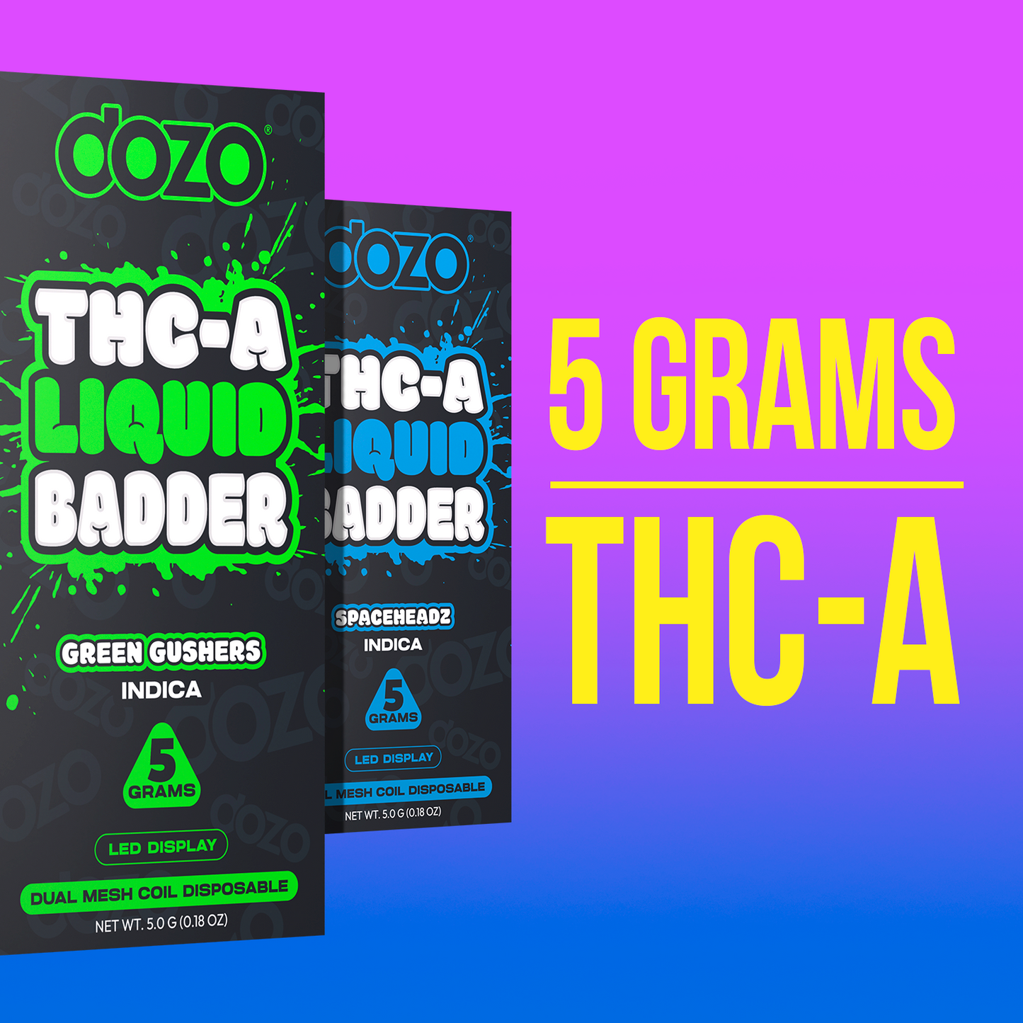 5g Dozo THC-A Liquid Badder