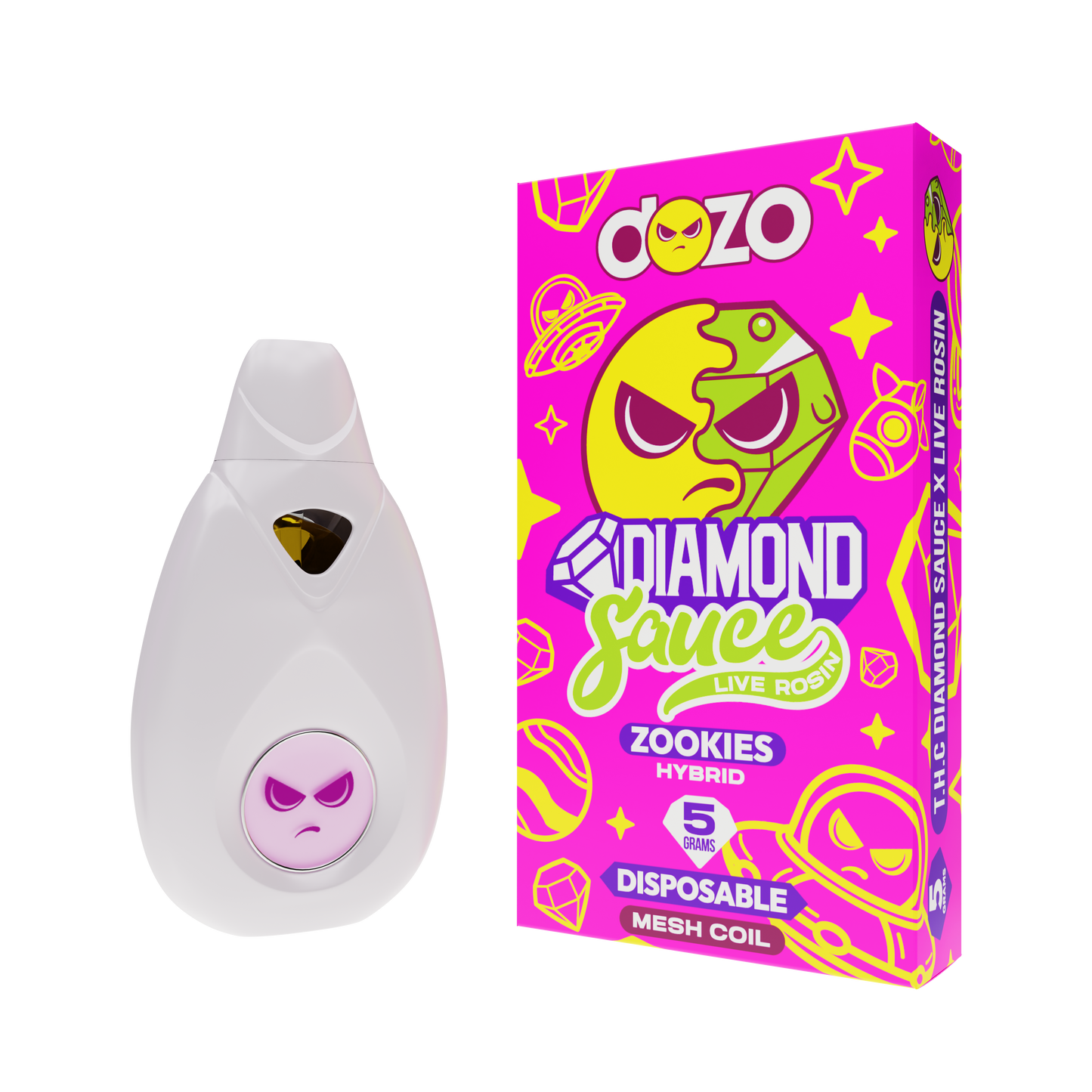5g Diamond Sauce Disposable | Zookies (Hybrid)