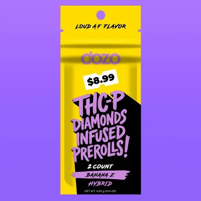 THC-P Diamonds Infused Prerolls · 2ct