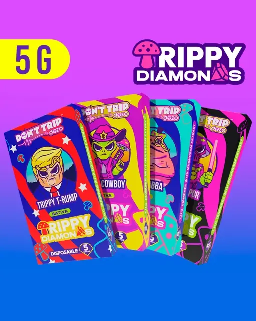Trippy Diamonds Mushroom Vape