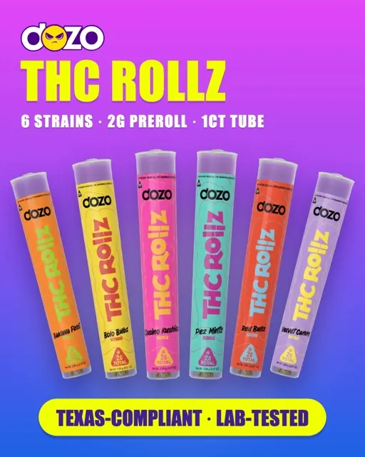 THC Rollz · 1ct by DOZO