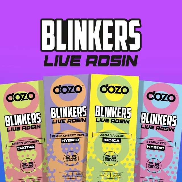 Blinkers Live Rosin Disposable by DOZO