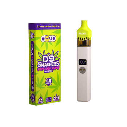 3.5g Dozo D9 Smashers THC-A Disposable: Hawaian Punch (Hybrid)