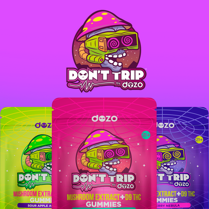 Don’t Trip Mushroom D9 Gummies | Multiverse Flavors