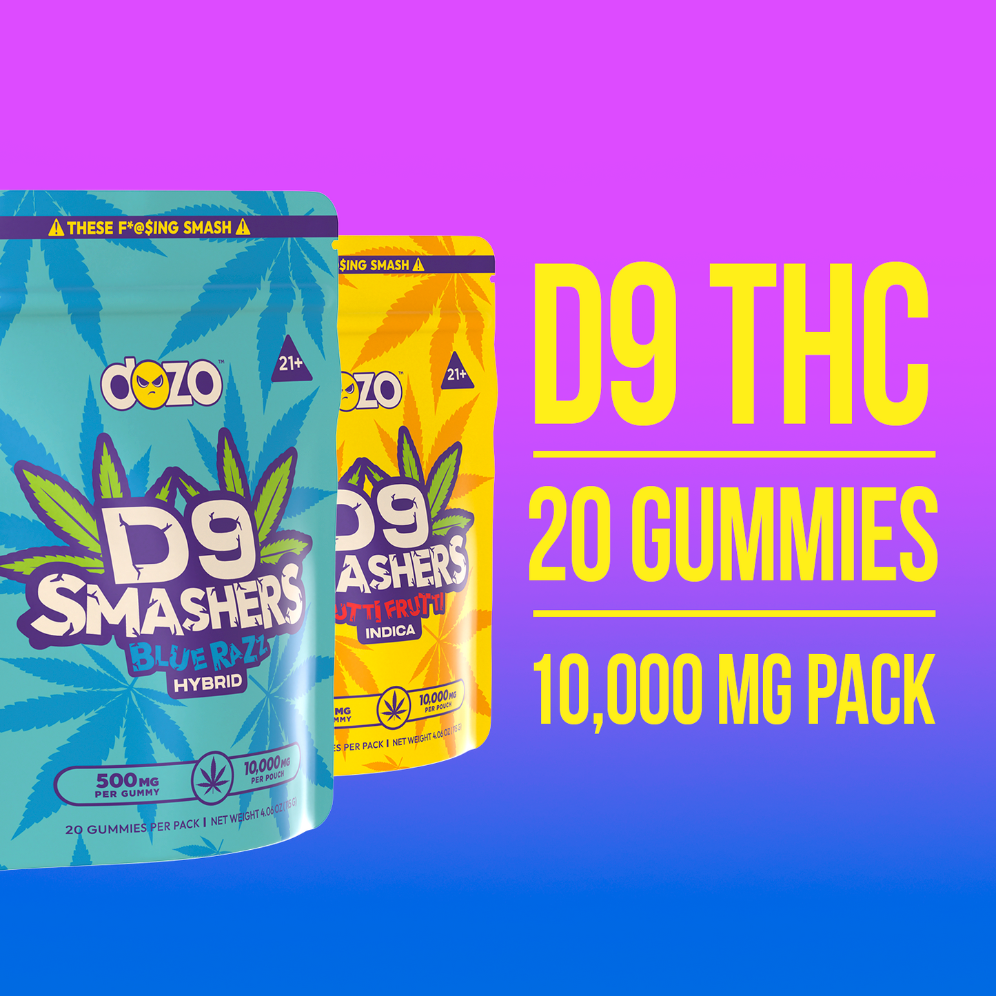 D9 Smasher | Tropical Punch (Sativa)