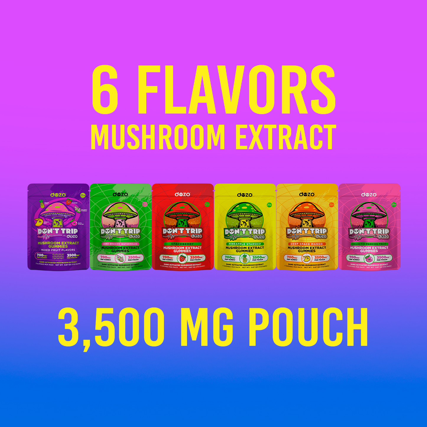 Don’t Trip Mushroom Gummies