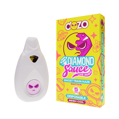 Diamond Sauce Disposable 5g | Ghost Train Haze (Sativa)