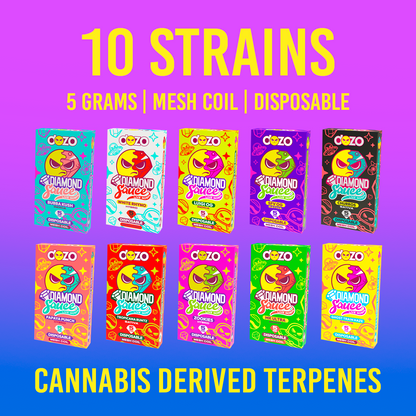 Diamond Sauce Disposable 5g | Ghost Train Haze (Sativa)