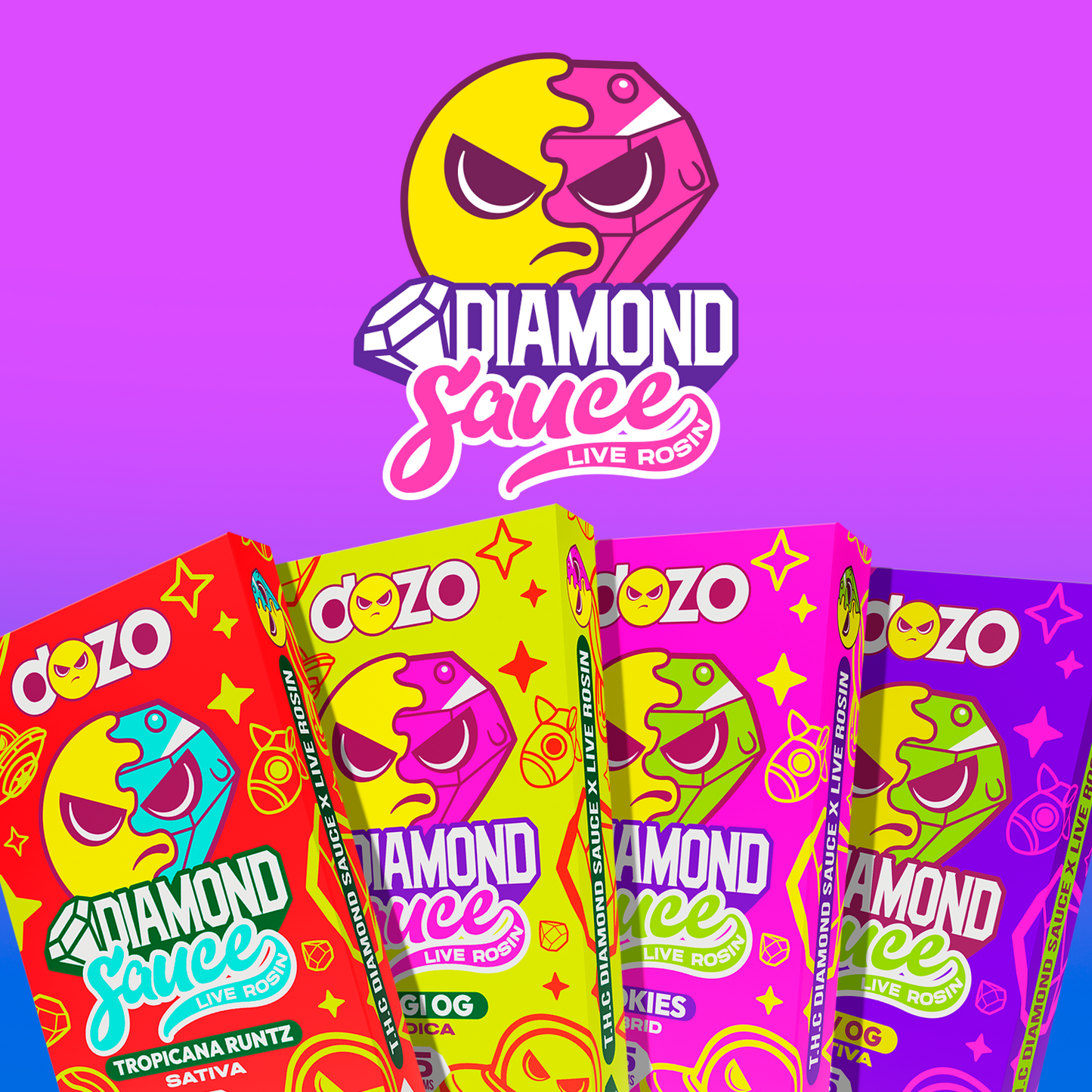 Diamond Sauce Disposable 5g | SFV OG (Sativa)