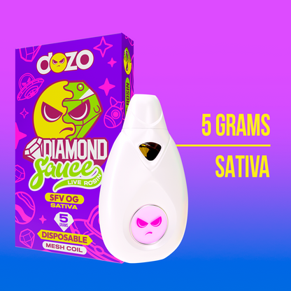 5g Diamond Sauce Disposable  | Zookies (Hybrid)