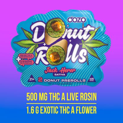 Dozo Donut Prerolls 4.20 g | Purple Cookies (Hybrid)