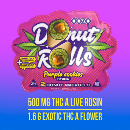 Dozo Donut Prerolls 4.20 g | Lemon Cherry Gelatto (Hybrid)