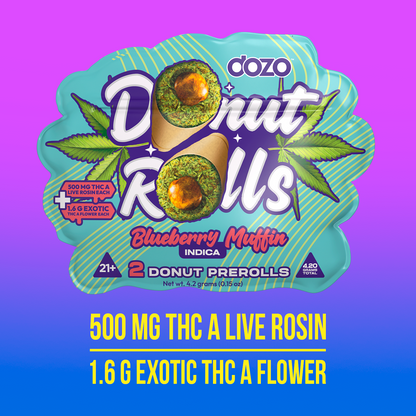 Dozo Donut Prerolls 4.20 g | Venom OG (Indica)
