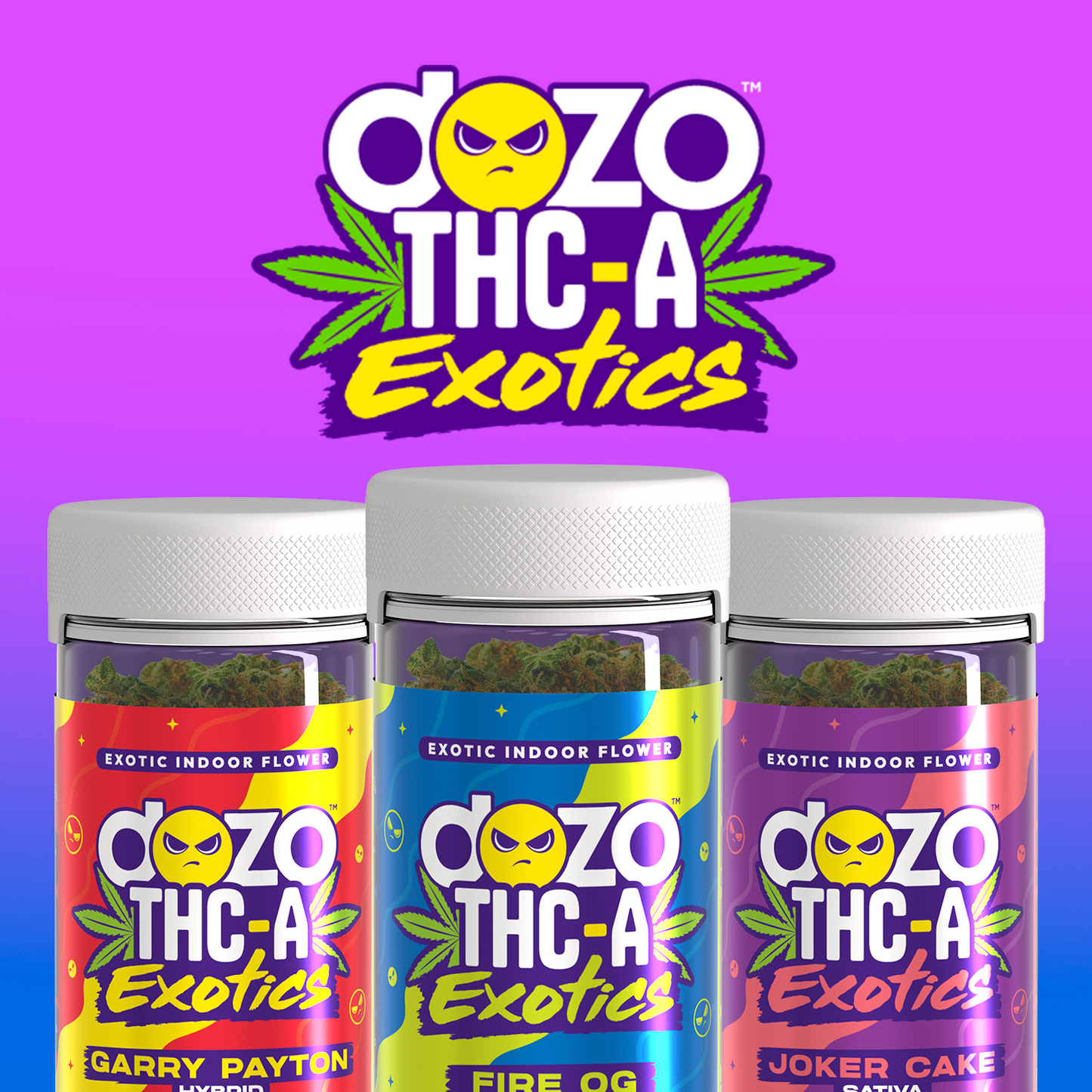 10g Dozo THC-A INDOOR FLOWER | Fire OG - Indica