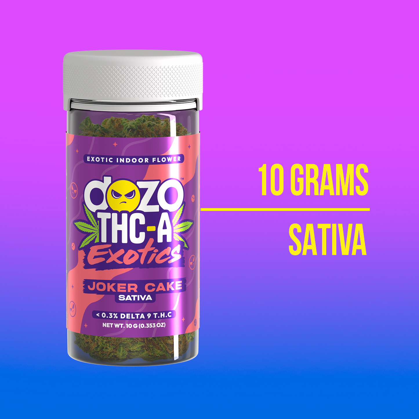 10g Dozo THC-A INDOOR FLOWER | Garry Payton - Hybrid