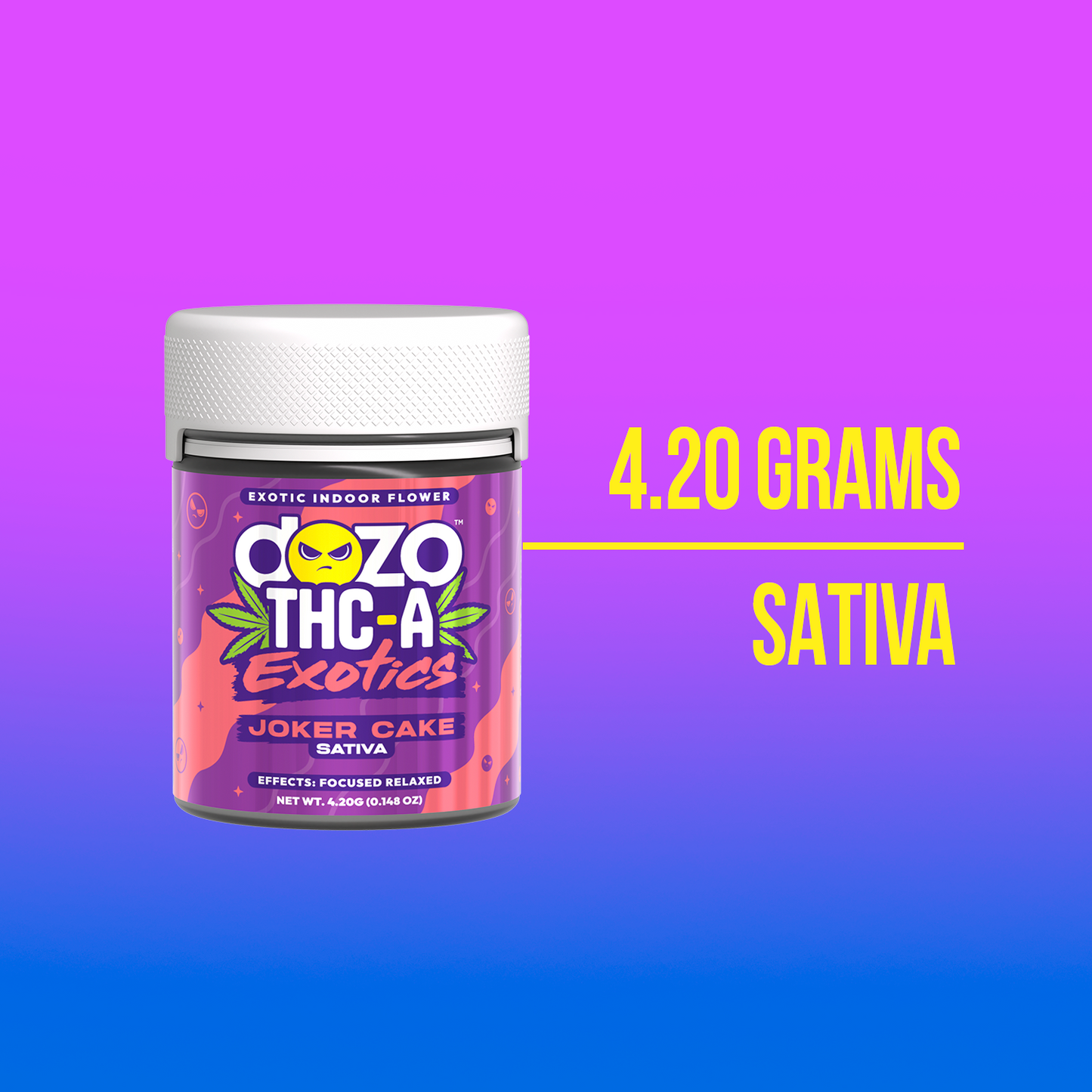 4.2g Dozo THC-A INDOOR FLOWER