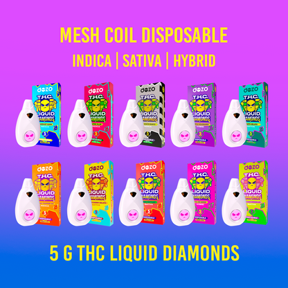5g Liquid Diamonds Disposable | Lemon Cherry (Sativa)