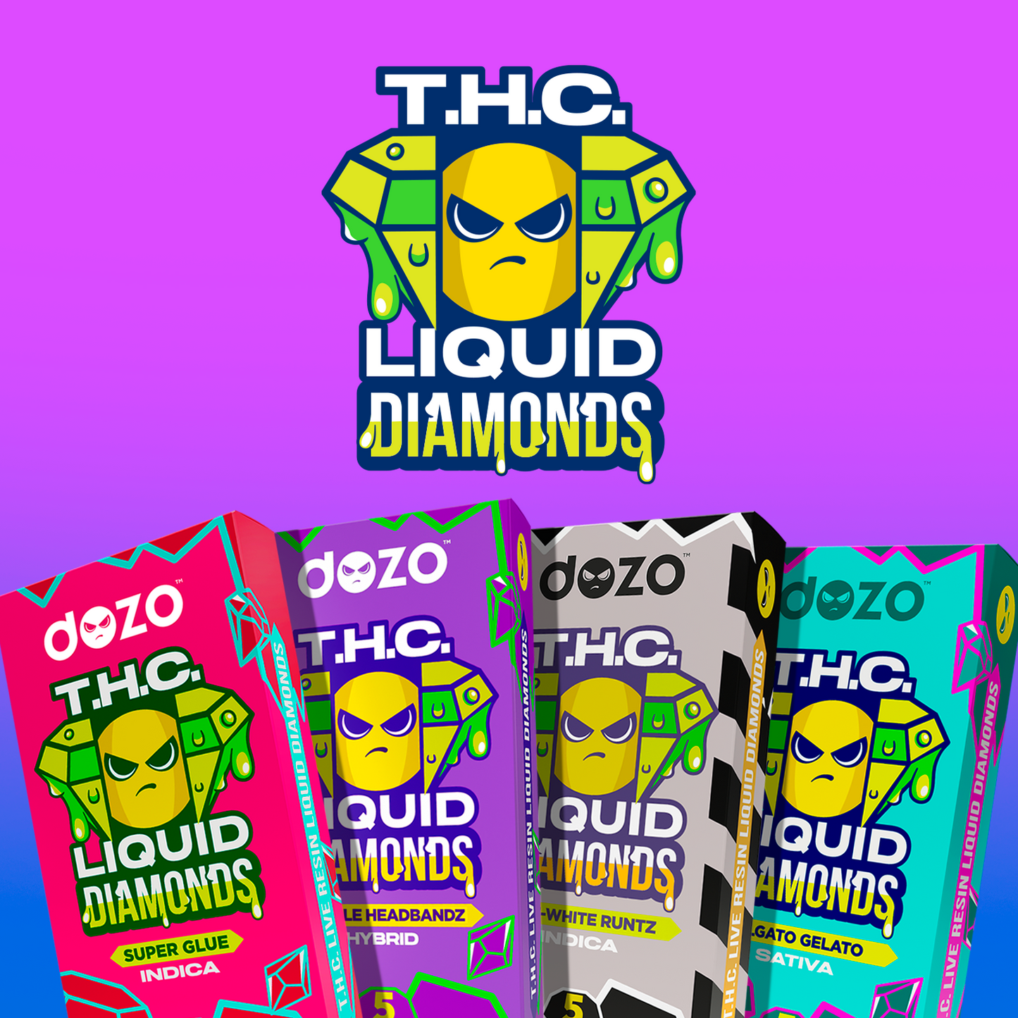 5g Liquid Diamonds Disposable | Stardust Kush (INDICA)