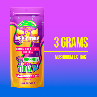 Don't Trip Mushroom Extract Preroll | Moon Monkey (Sativa)