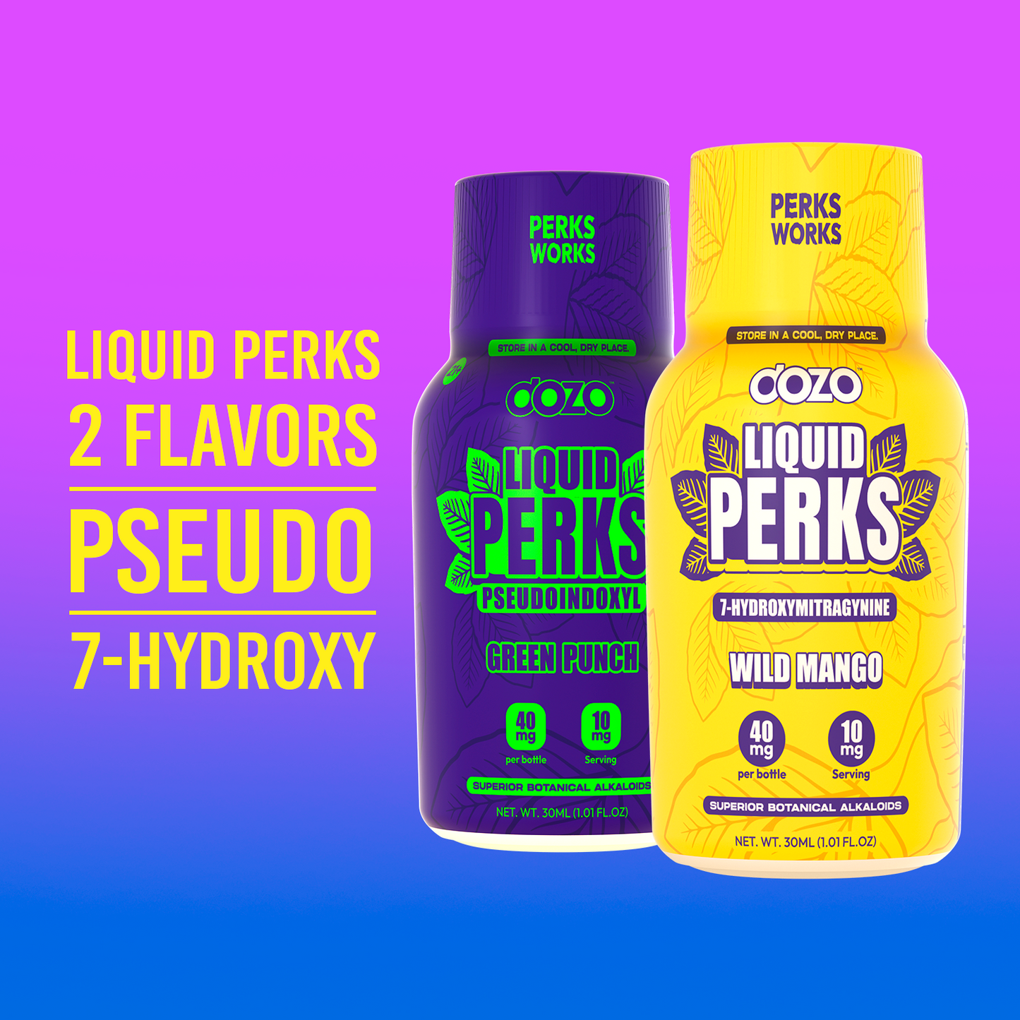 Dozo LIQUID PERKS PSEUDOINDOXYL | GREEN PUNCH
