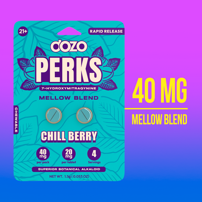 Dozo PERKS 7-HYDROXYMITRAGYNINE | WILD MANGO (Party Blend)