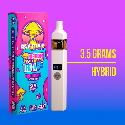 3.5g Dozo Don't Trip Mushroom Vape: Pineapple Envy (Sativa)