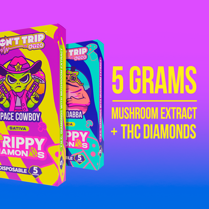 5g Trippy Dimonds Mushroom Vape