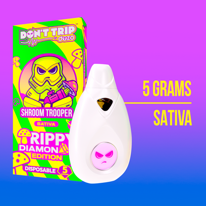 5g Trippy Dimonds Mushroom Vape | Shroombacca