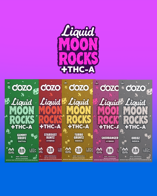 3.5 Dozo Liquid Moonrocks THC-A Disposable