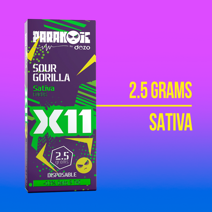 2.5g Dozo X11 Disposable | Oreoz (Hybrid)