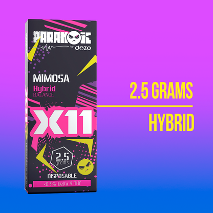 2.5g Dozo X11 Disposable | Sour Gorilla (Sativa)